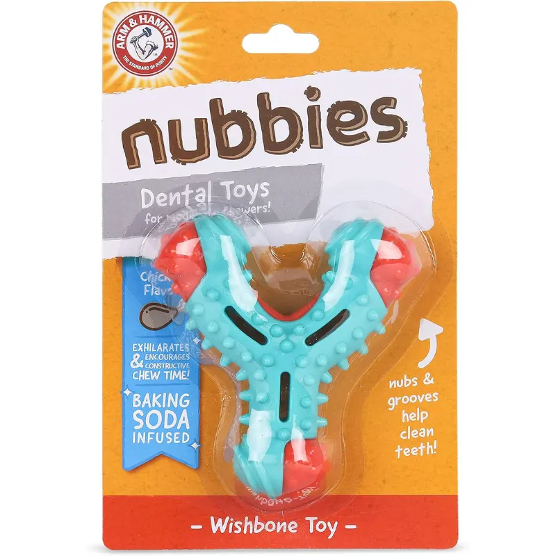 Arm & Hammer Nubbies Wishbone Brinquedo Dental para Cães