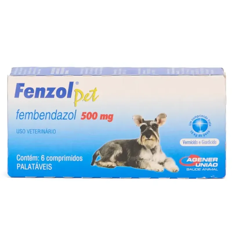 Fenzol Pet 500 mg com 6 Comprimidos