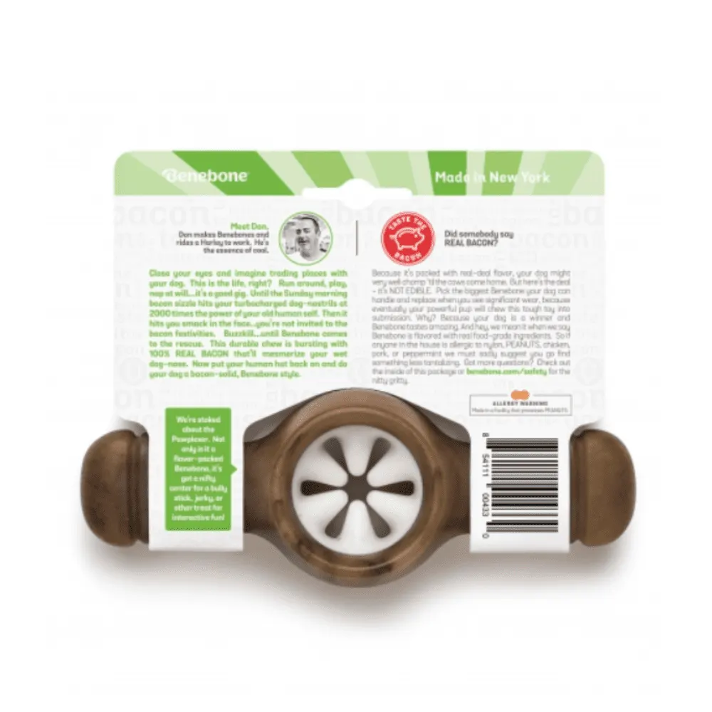 Brinquedo Benebone Pawplexer Para Cães Sabor Bacon Tam. P