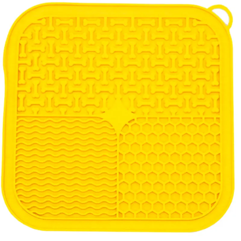 Amicus Brinquedo e Comedouro Lento Lamb Lamb Square Amarelo