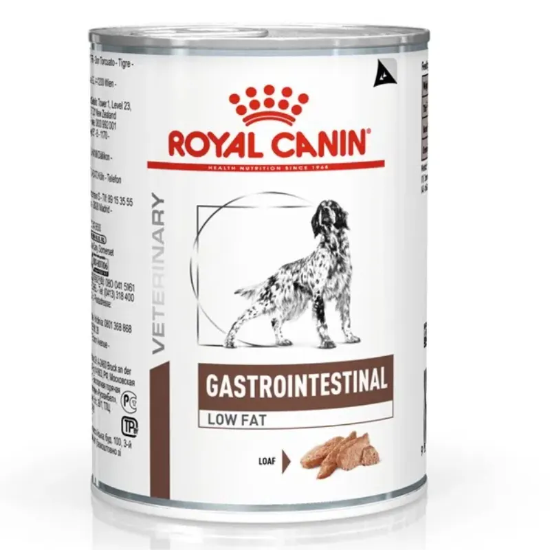 Ração Úmida Royal Gastrointestinal Low Fat Cães Adultos 420 g