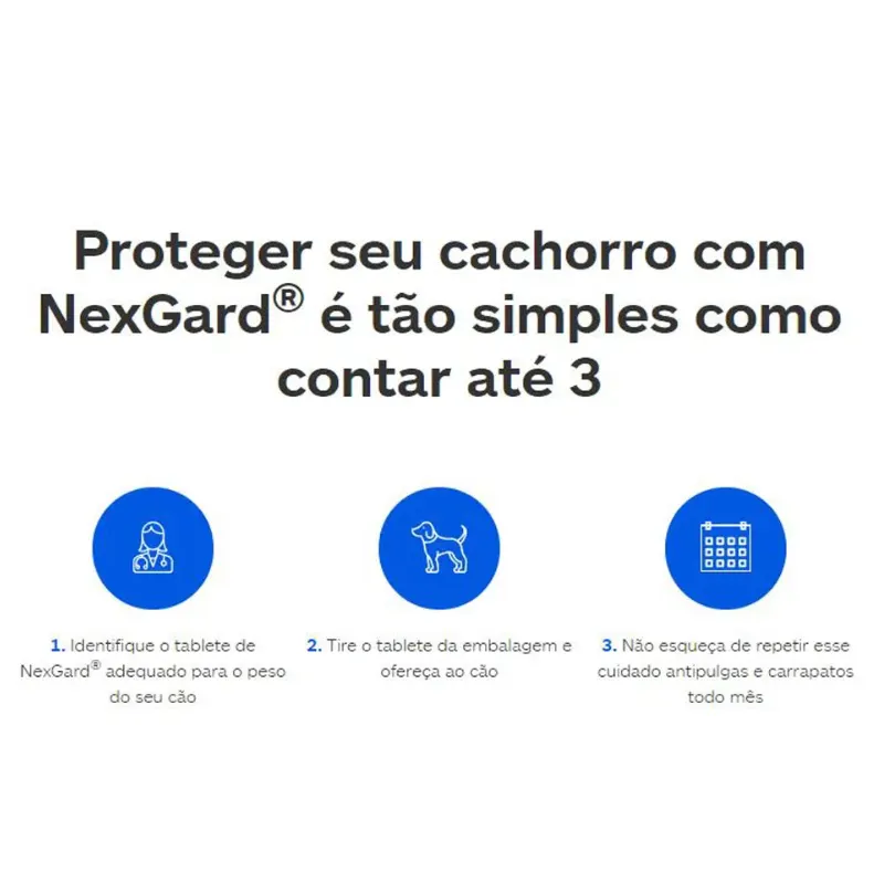 NexGard para Cães de 4,1 a 10 Kg