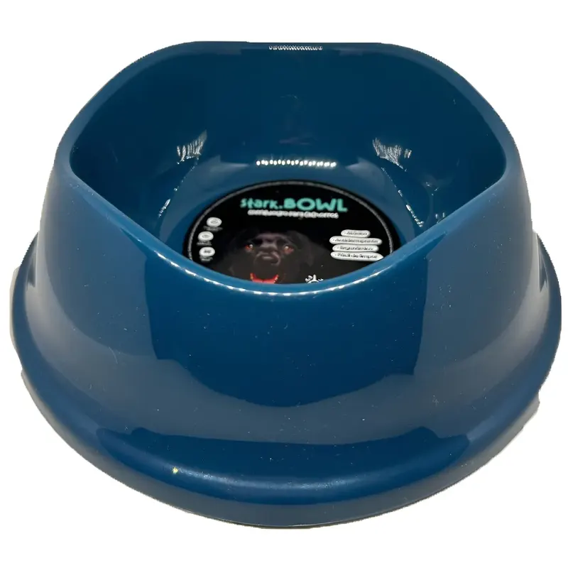 Comedouro Stark Bowl 350 ml Azul Cobalto