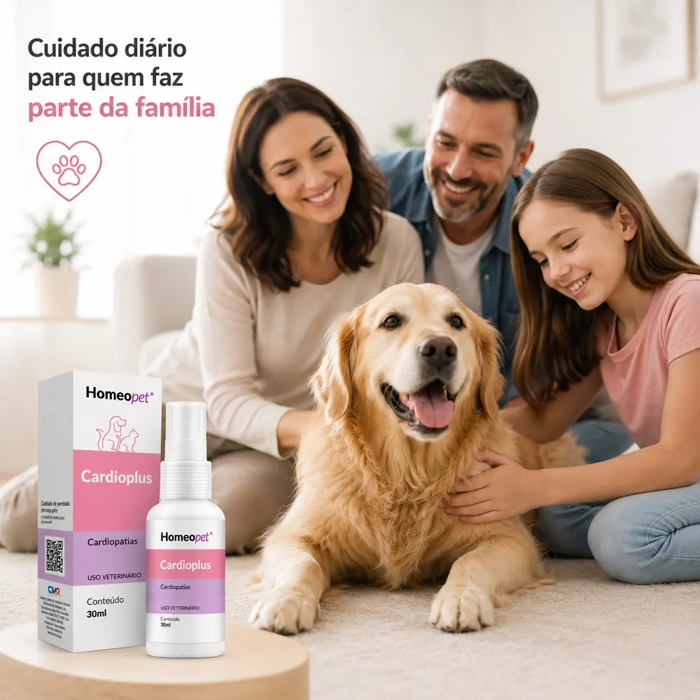 Sistema de Terapia  Homeo Pet Cardioplus - 30ml