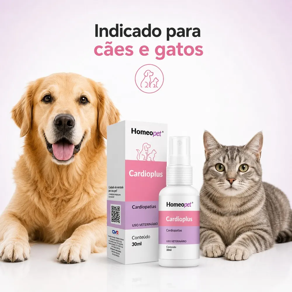 Sistema de Terapia  Homeo Pet Cardioplus - 30ml