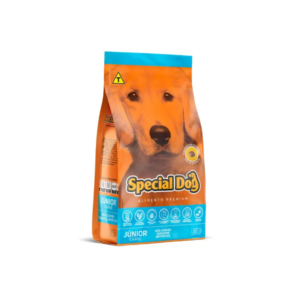 Ração Special Dog Júnior Premium Carne para Cães Filhotes 15Kg