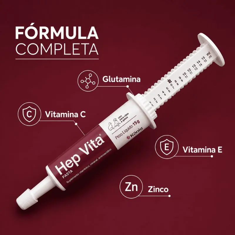 Suplemento Alimentar Hep Vita 15 g König