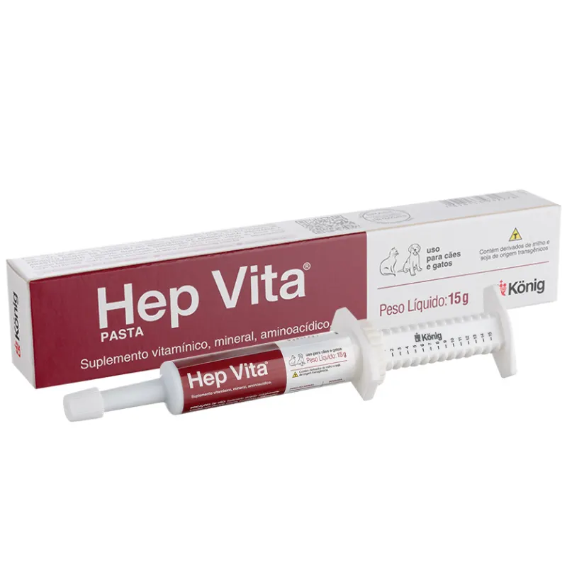 Suplemento Alimentar Hep Vita 15 g König