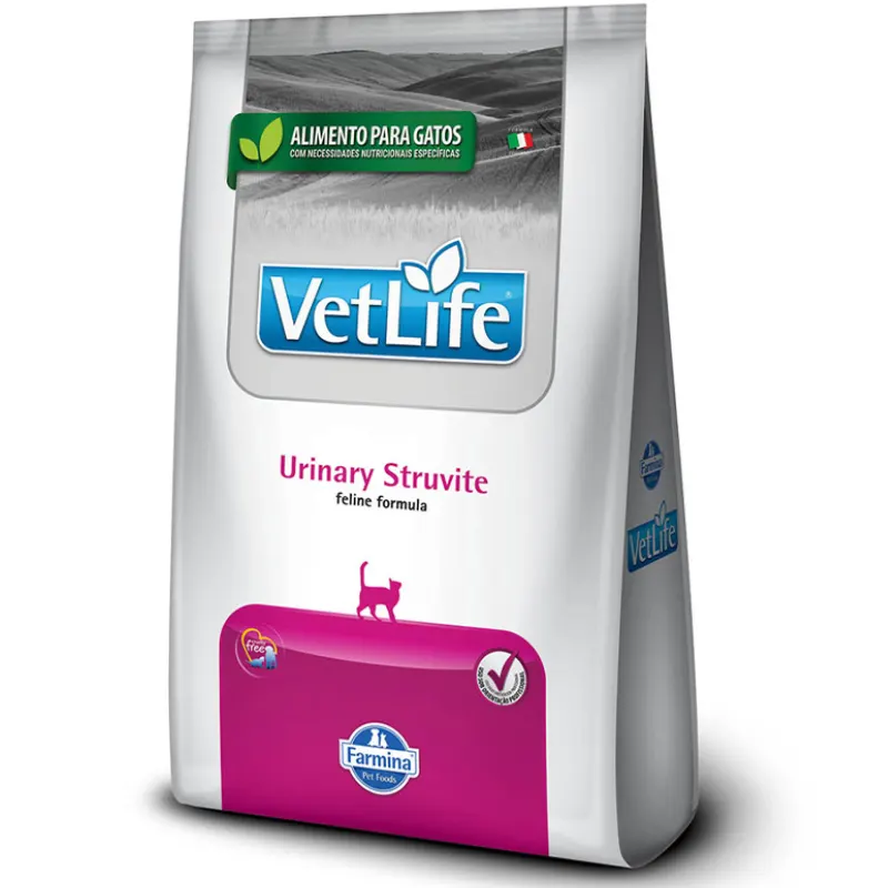 Ração Vet Life Natural para Gatos Adultos Urinary Struvite 400 g