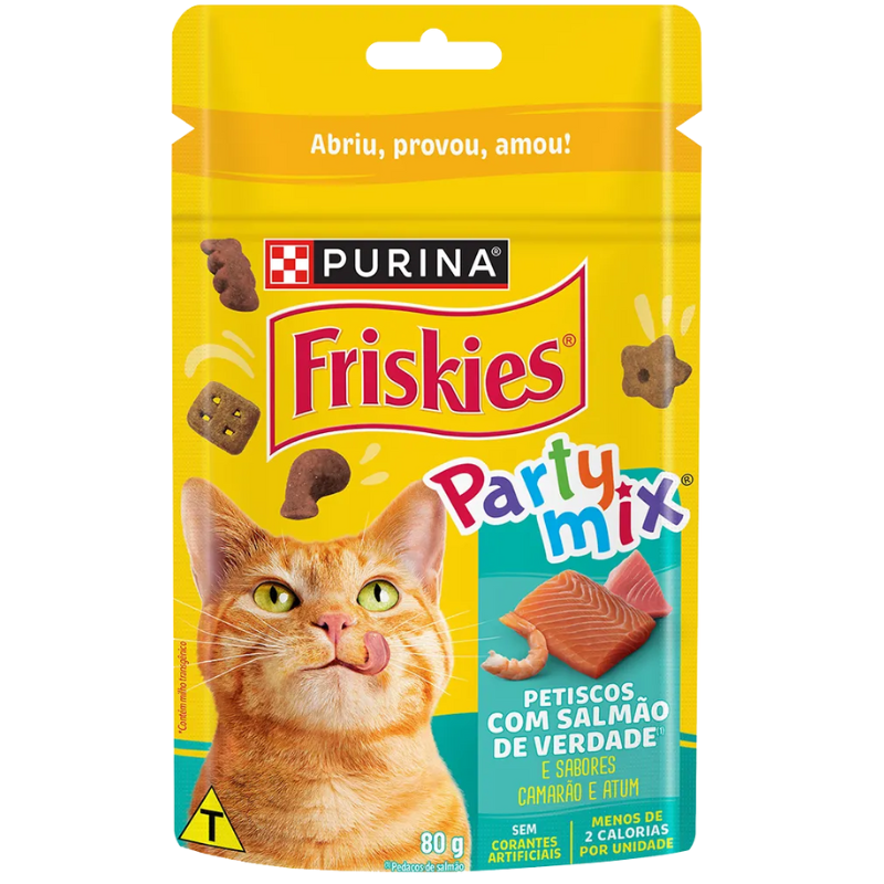 Petisco Friskies Salmão 80 g