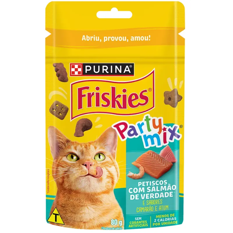 Petisco Friskies Salmão 80 g