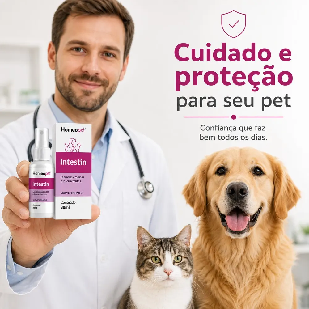 Sistema de Terapia Real H Homeo Pet Intestin - 30 ml