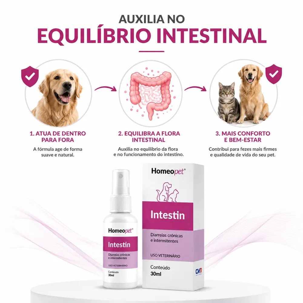 Sistema de Terapia Real H Homeo Pet Intestin - 30 ml