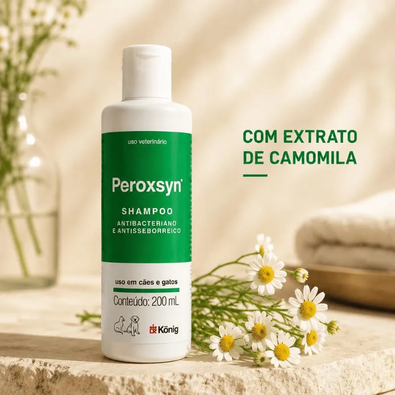 Shampoo Dermatológico Peroxsyn 200 ml König