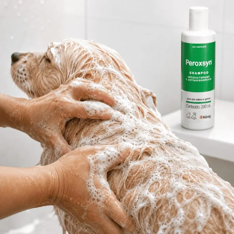 Shampoo Dermatológico Peroxsyn 200 ml König