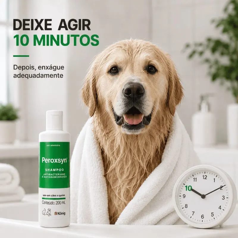 Shampoo Dermatológico Peroxsyn 200 ml König