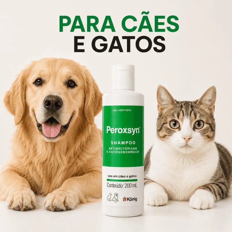 Shampoo Dermatológico Peroxsyn 200 ml König