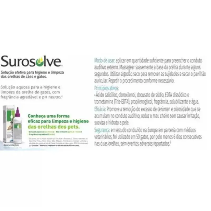 Surosolve Para Cães E Gatos Elanco 125 ml