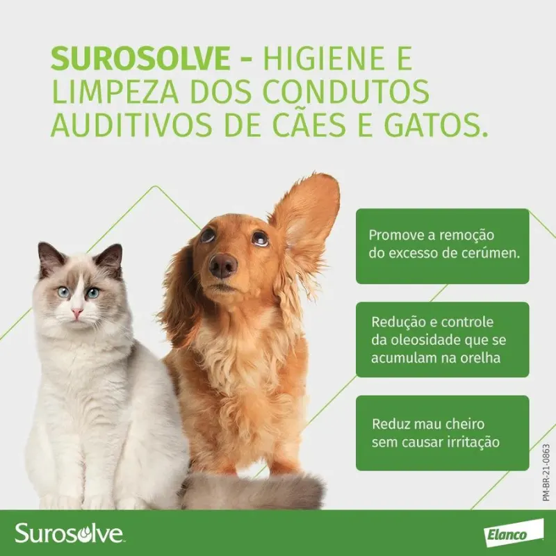 Surosolve Para Cães E Gatos Elanco 125 ml