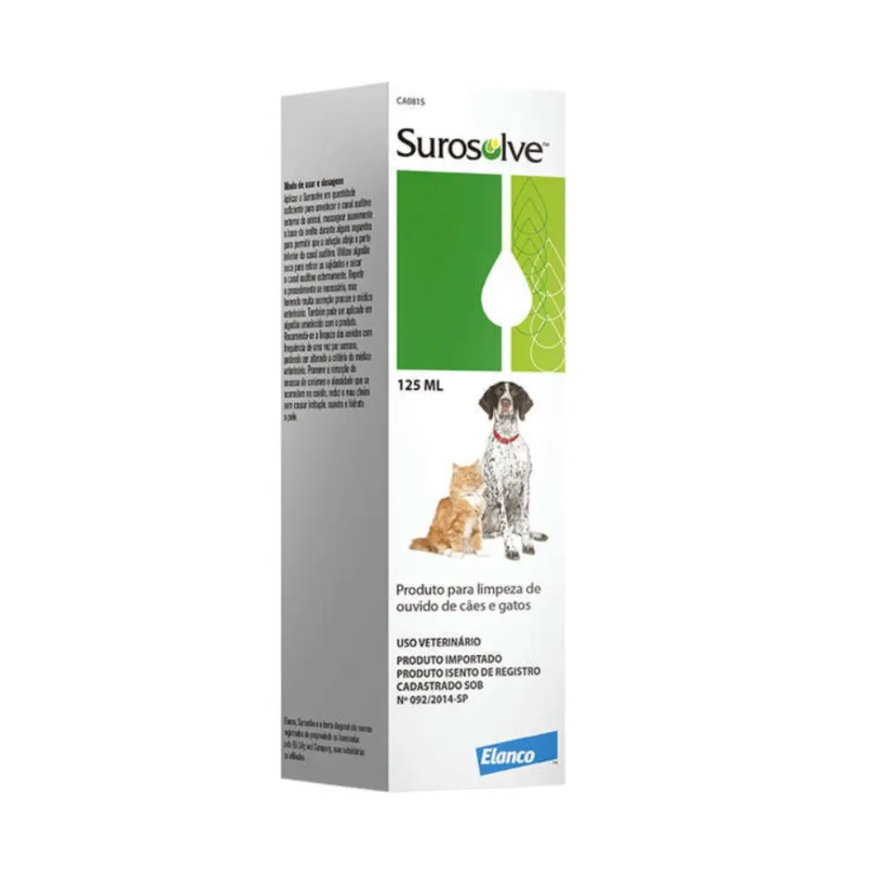 Surosolve Para Cães E Gatos Elanco 125 ml