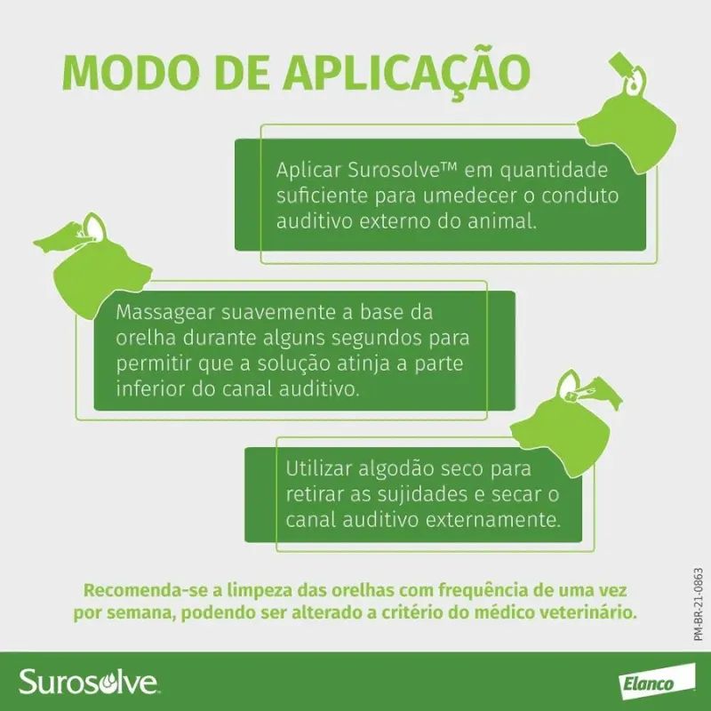 Surosolve Para Cães E Gatos Elanco 125 ml