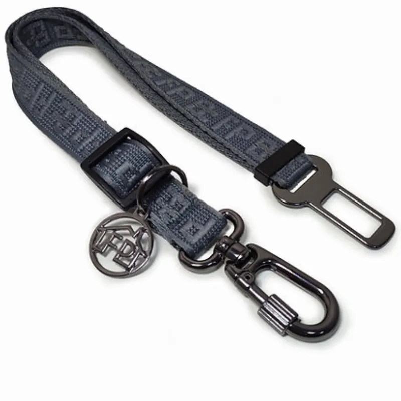 Cinto de Segurança Jacquard Cinza Fábrica Pet