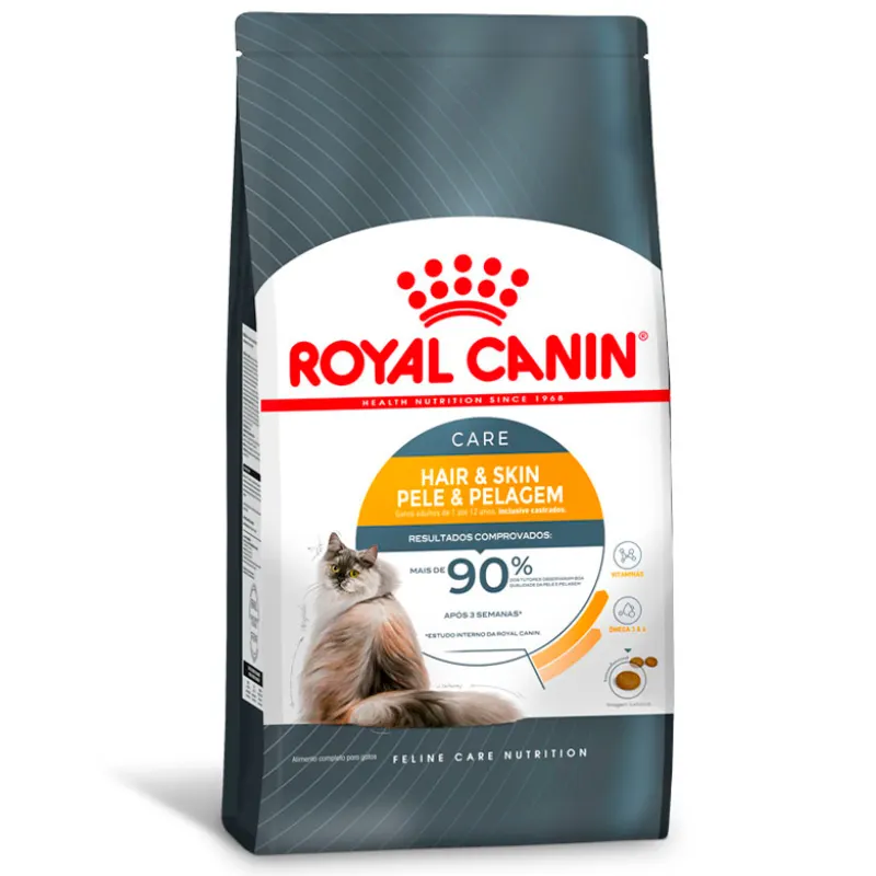 Ração Royal Canin Hair & Skin Care para Gatos 1,5 Kg
