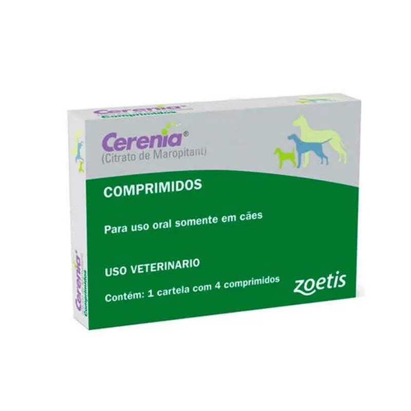 Cerenia 16mg Zoetis - 4 Comprimidos