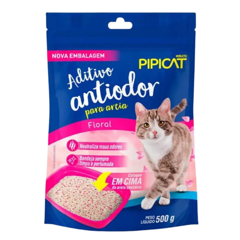 Aditivo Antiodor Kelco Pipicat Floral 500g