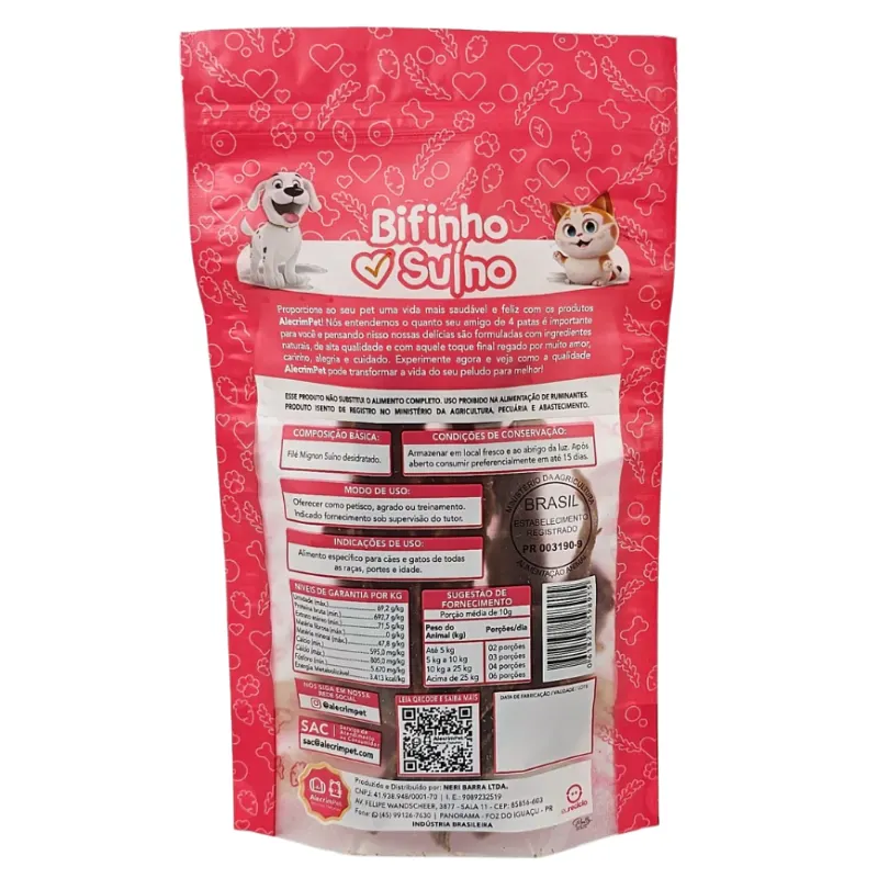 Bifinho Suíno Alecrim Pet