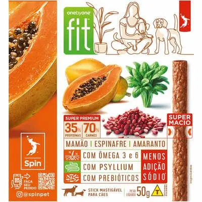 Spin Fit Mamão Espinafre Amaranto 50 g