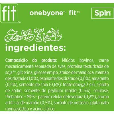 Spin Fit Mamão Espinafre Amaranto 50 g