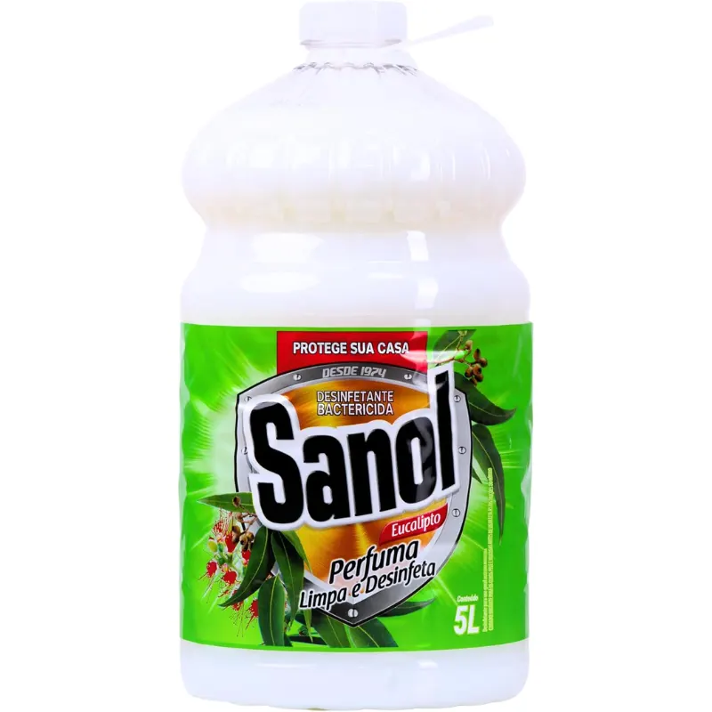 Desinfetante Sanol Eucalipto 5 Litros