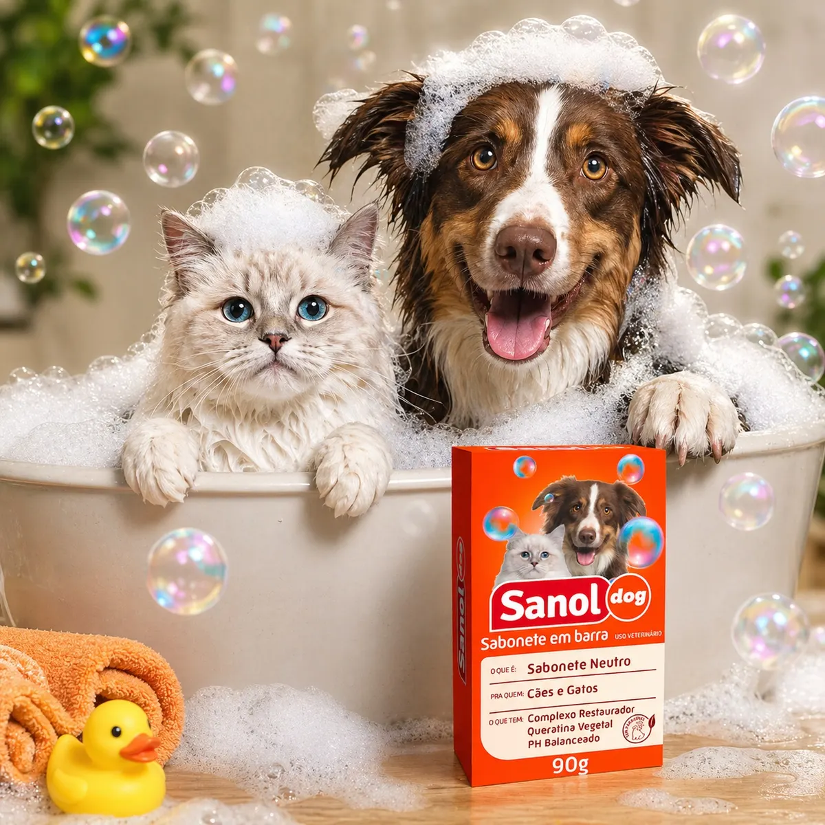 Sabonete Sanol Dog Neutro 90 g