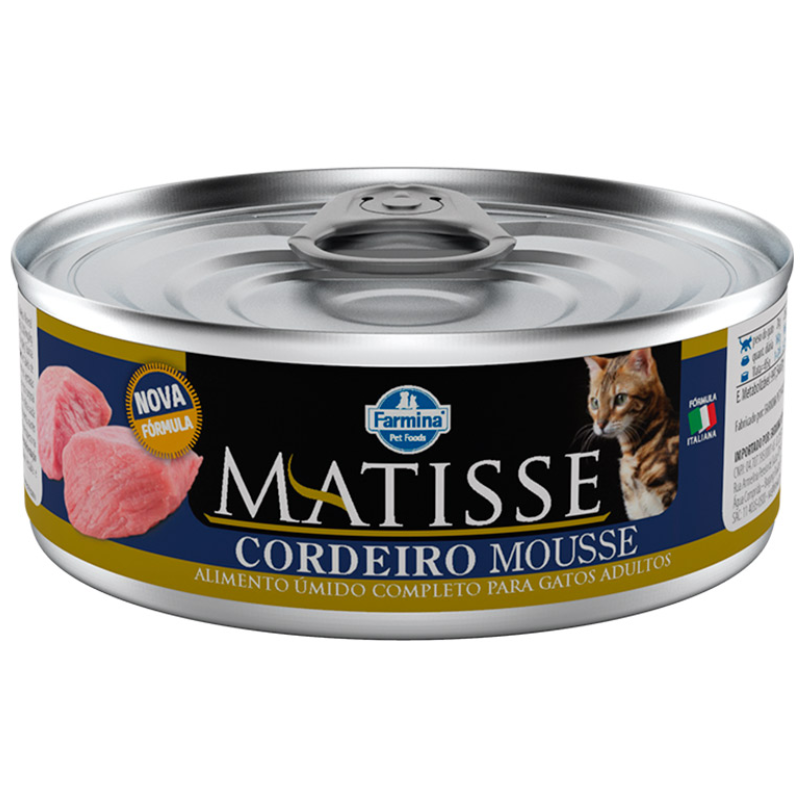 Ração Úmida Matisse Cat Wet Mousse Cordeiro 85 g