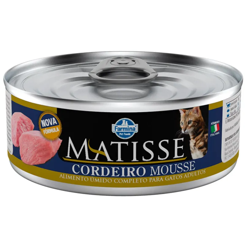 Ração Úmida Matisse Cat Wet Mousse Cordeiro 85 g