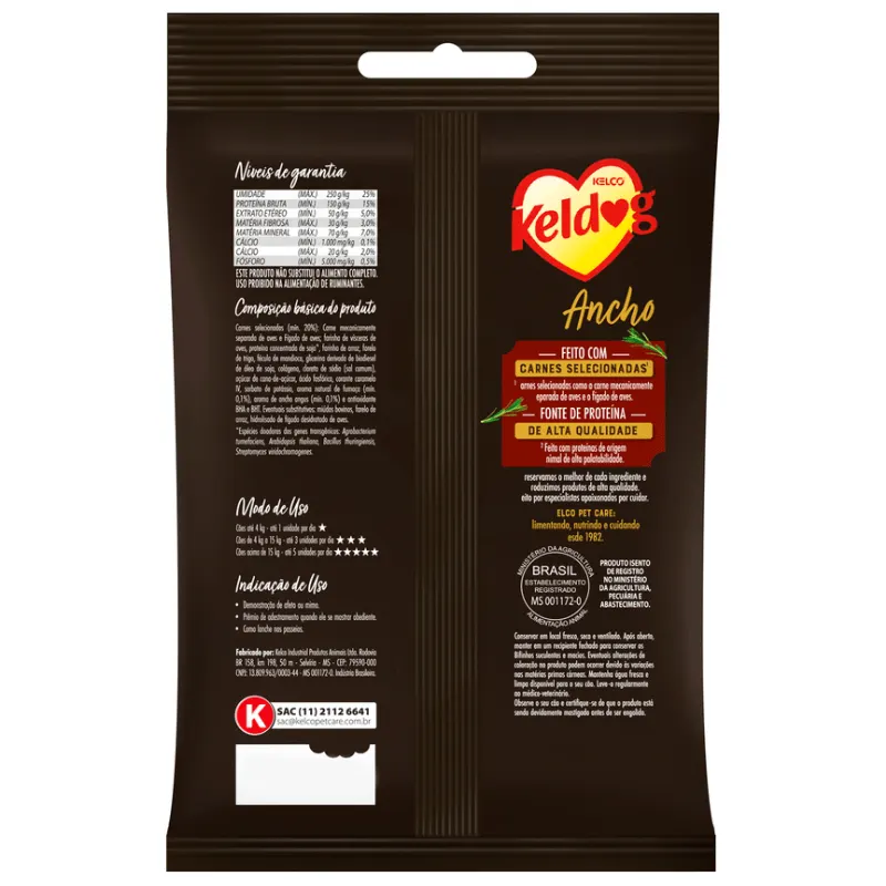 Bifinho Keldog para Cães Ancho Angus