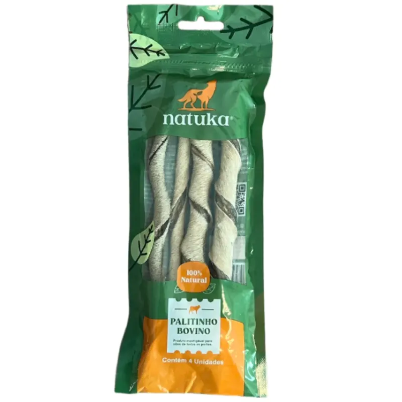 Palitinho Bovino Natuka 4 Unidades