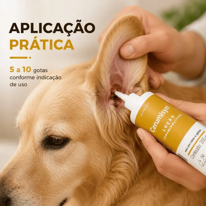Loção König Ceruminsyn para Cães e Gatos 200 ml
