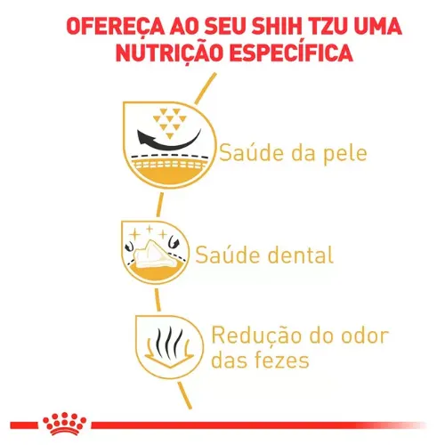 Ração Royal Canin para Cães Adultos da Raça Shih Tzu