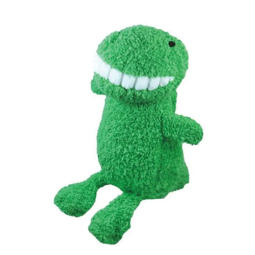 Mordedor Pelúcia Dentinho Dinossauro Verde Jambo Único