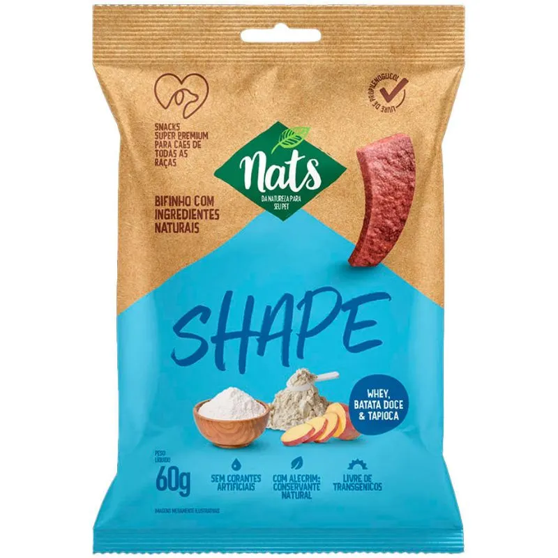 Bifinho Natshape Nats para Cães 60 g