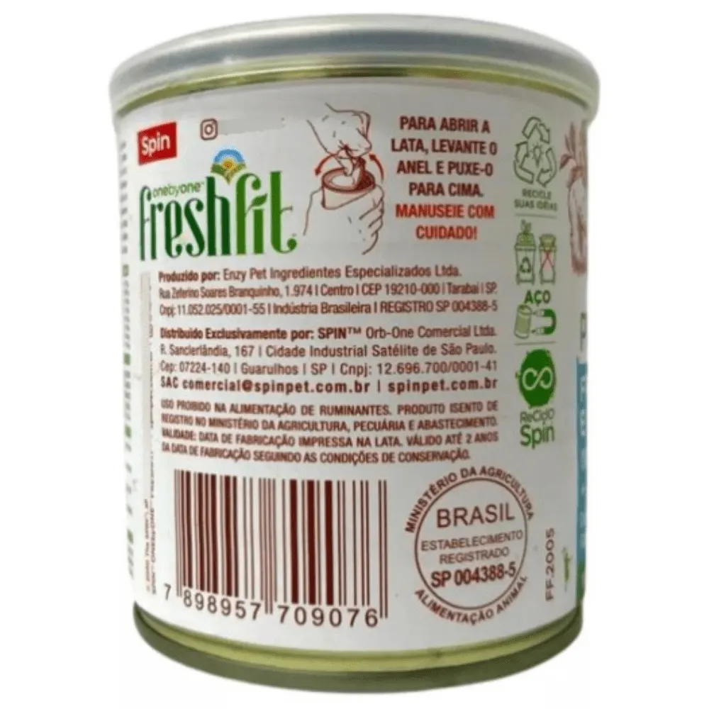 SPIN LATA Freshfit Select Puppy Frango E Suíno Cães 280g