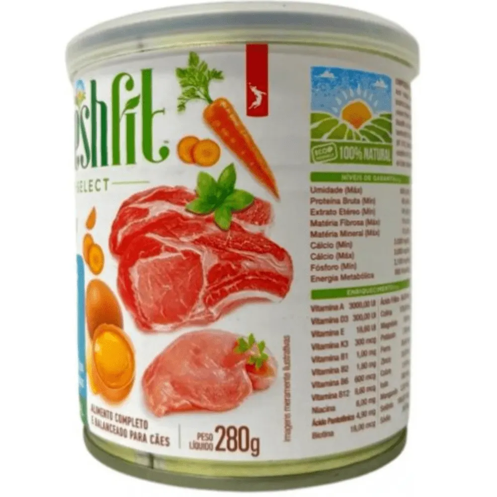 SPIN LATA Freshfit Select Puppy Frango E Suíno Cães 280g