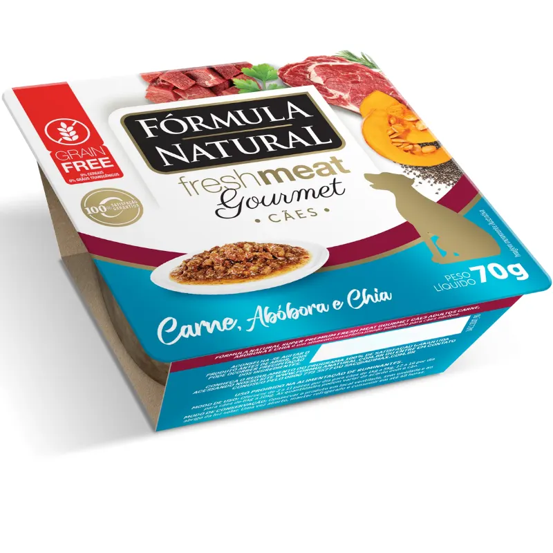 Fórmula Natural Goumet para Cães Carne 70 g