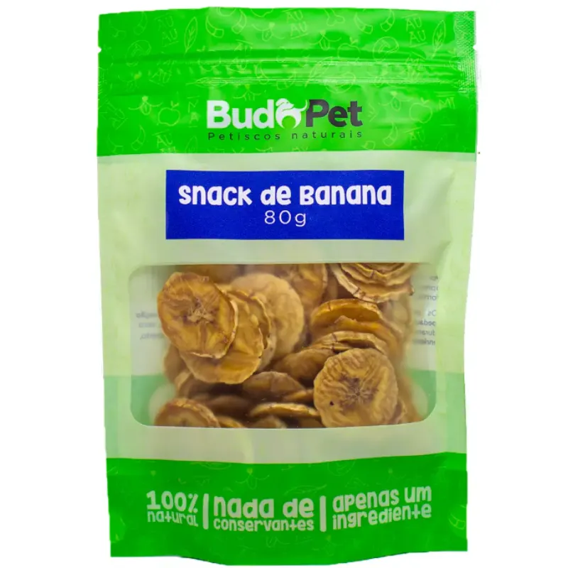 Snack Banana - 80g - Budopet