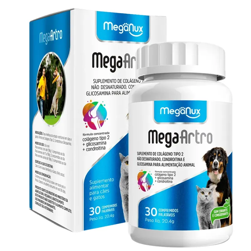 Suplemento MEGA-ARTRO Cães e Gatos