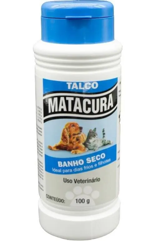 Talco Banho Seco Matacura 100G