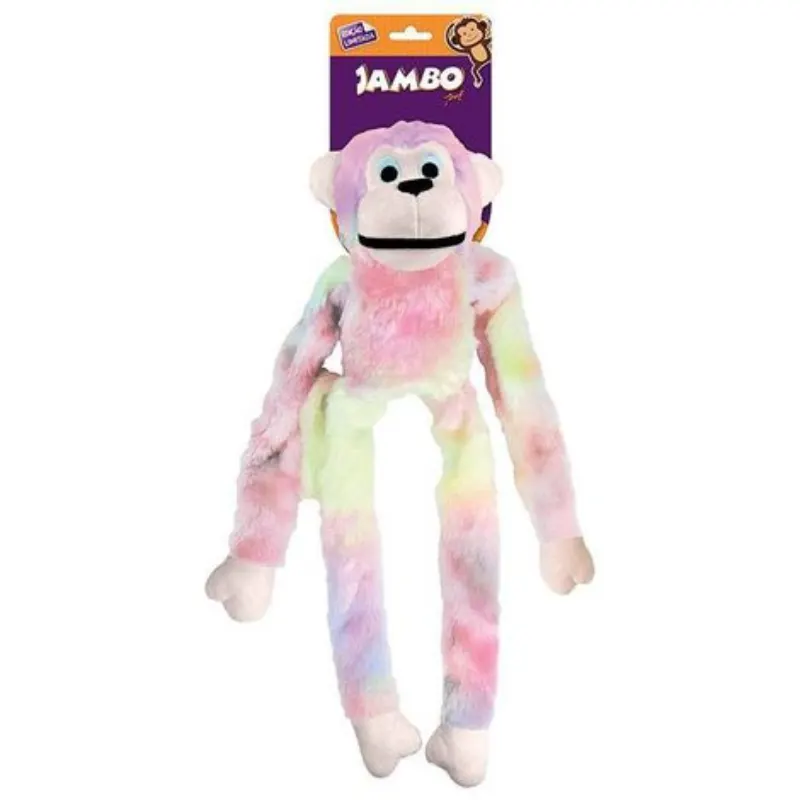 Mordedor Pelúcia Kelev Macaco Algodão Doce Grande
