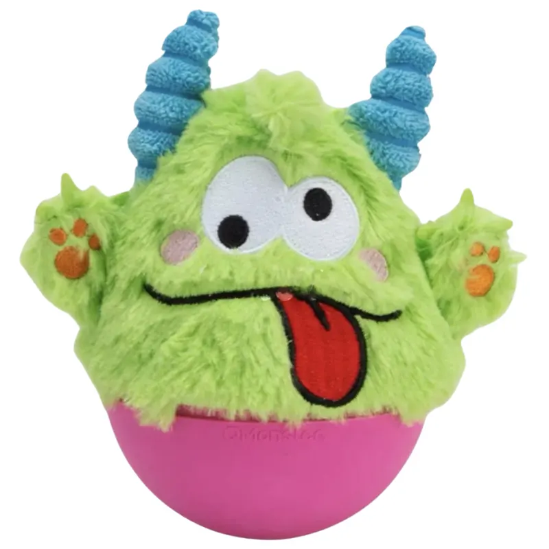 Brinquedo Q Monster Little Monster João Bobo Verde